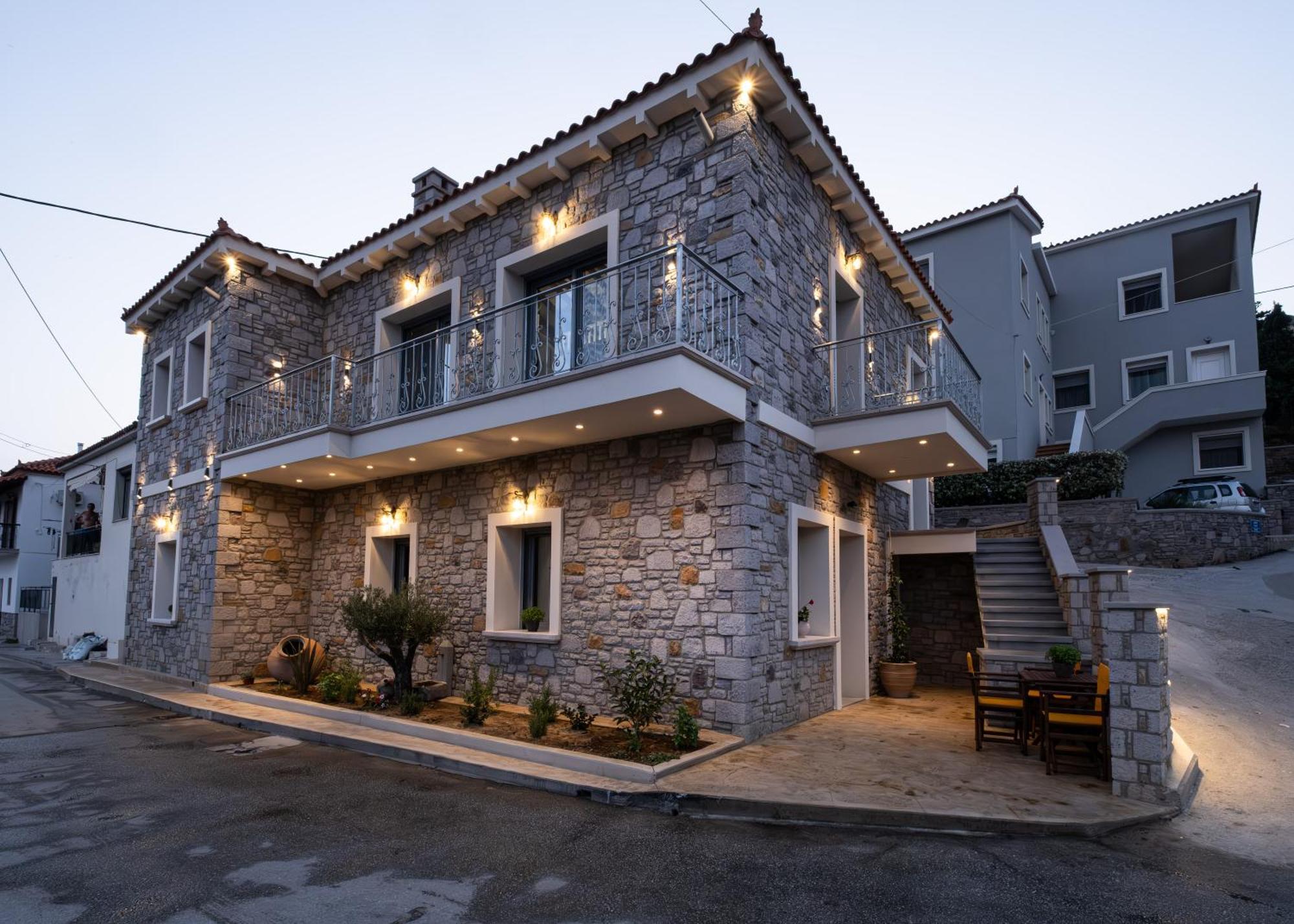 Zeus & Emmanuil Luxury Houses Myrina Exterior foto